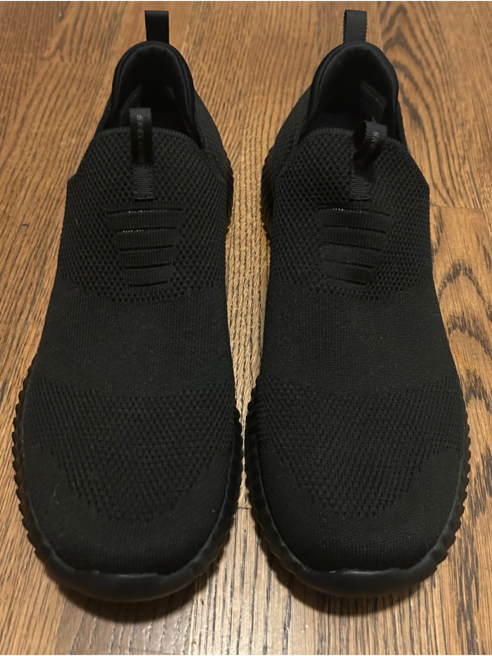 Skechers Elite Flex Wasik men's slip-on sneakers all black comfortable sneakers